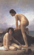 Adolphe William Bouguereau The Bathers (mk26) oil painting